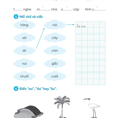 Bài Tập Bổ Trợ Tiếng Việt Cơ Bản Và Nâng Cao Lớp 1 - Tập 2