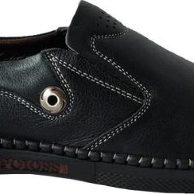 Giày Mọi Nam BIGGBEN Da Bò Thật Cao Cấp GM114