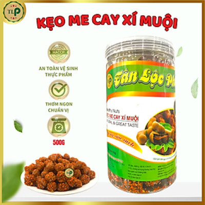 KẸO ME CAY XÍ MUỘI TÂN LỘC PHÁT HŨ 500G