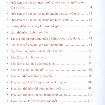Càng Hỏi Càng Thông Minh - 1001 Câu Hỏi "Làm Thế Nào?" - Ứng Xử, An Toàn, Thoát Hiểm