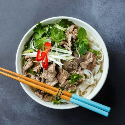 COMBO 10 Phở khô Shammi túi 400g (phở khô Việt Nam hàng xuất khẩu)