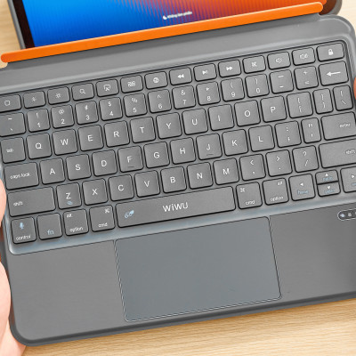 Bao Bàn Phím cho iPad A16 Gen 11 2025 Trackpad Bluetooth WIWU 3in1 Mag Magnetic Keyboard MK-005 - Hàng chính hãng