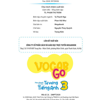 Vocab Go Học Nhanh Toàn Diện Từ Vựng Tiếng Anh 3