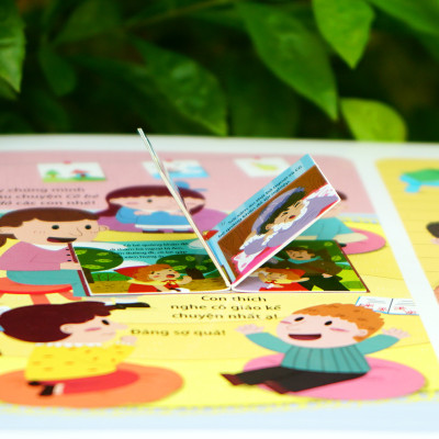 Sách Những Hoạt Động Ở Trường Mẫu Giáo Giúp Con Vui Vẻ Đến Lớp - Bách Khoa Kỹ Năng Sống Đa Tương Tác - Đinh Tị