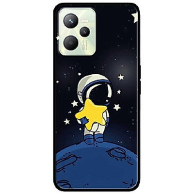 Ốp lưng dành cho Realme C35 - Realme Narzo 50A Prime mẫu Du Hành Ôm Sao