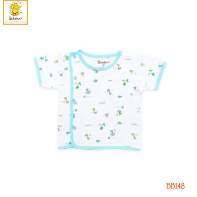 Áo sơ sinh BABIBOO áo sơ sinh tay ngắn vải cotton - BB148