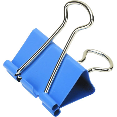 Kẹp Bướm Màu Deli 32mm 8553 