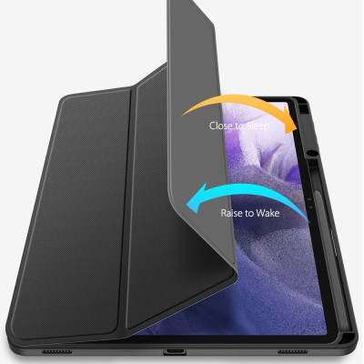 Bao da chống sốc cho SamSung Galaxy Tab S8 có ngăn đựng bút chính hãng Dux Ducis Toby - Hàng chính hãng