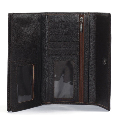  Ví nữ da bò màu nâu HJ93129-43-50-54