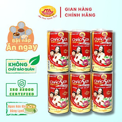 Cháo sen bát bảo Minh Trung 365g - CSBB 6 (combo 6 lon)