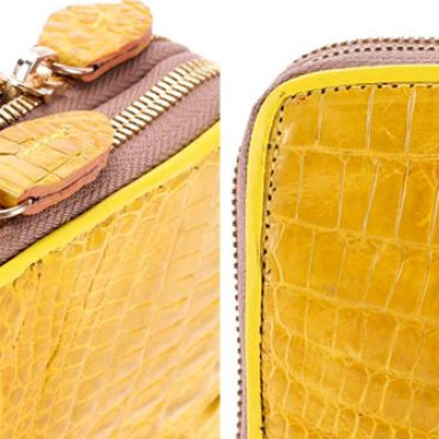 Ví Nữ Huy Hoàng HT3253 (10.5 x 19 cm) - Vàng Nghệ