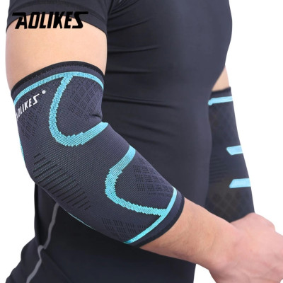 Băng bảo vệ khuỷu tay AOLIKES 7547 co dãn đàn hồi sport elbow support