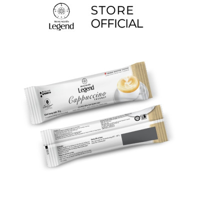 Combo 2 Hộp Cà Phê Trung Nguyên Legend Cappuccino Coconut – Hộp 12 Gói – Cà Phê Dừa Thơm Béo, Đậm Hương Vị Nhiệt Đới