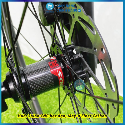 Xe đạp Twitter R10 Pro RS-24S FULL 6 món Carbon Đen Nhám