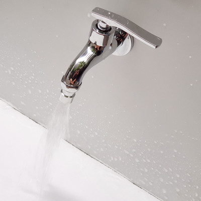 Vòi hồ - vòi máy giặt Eurolife EL-118 (Trắng bạc)