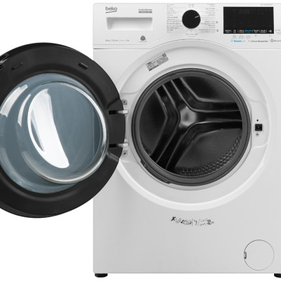 Máy giặt Beko Inverter 8 kg WCV10649XWST - Hàng Chính Hãng - Chỉ Giao HCM