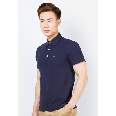 Aó phông ALGPLO10 màu Navy