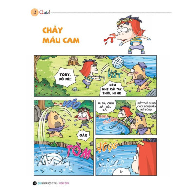 Sách - Sơ Cấp Cứu - Quiz! Khoa Học Kì Thú - Kim Đồng