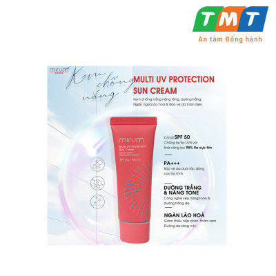 [HÀNG CHÍNH HÃNG] Kem chống nắng nâng tông Mirum