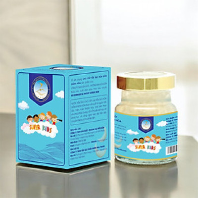 [Hộp 1 Hũ] Tổ Yến Chưng Cao Cấp Dành Cho Trẻ Em Super KIDS - Yến Sào Hòn Gốm Chính Hiệu Khánh Hòa - HGK NEST