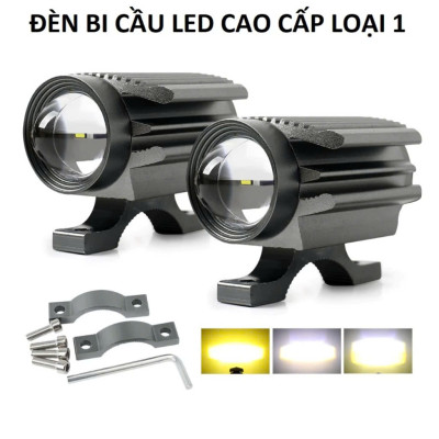 Đèn FX02 Trợ Sáng Bi Cầu Cao Cấp – Mẫu Mới Siêu Sáng Lắp Xe Máy Và Ô Tô, ĐÈN TRANG TRÍ , ĐỒNG HỒ TREO TƯỜNG
