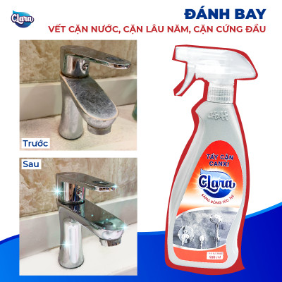 Tẩy cặn canxi Clara chai 500ml