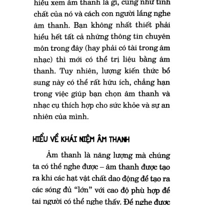 Chữa Lành Bằng Âm Thanh