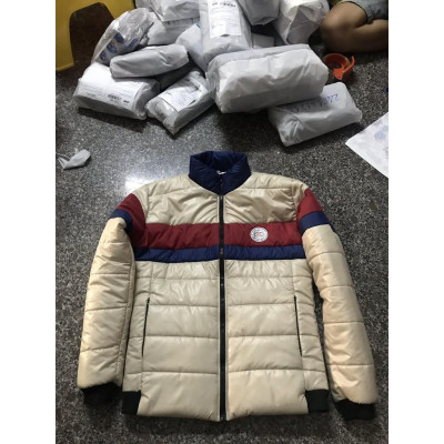 ÁO PHAO NAM CHẦN BÔNG 3 LỚP CAO CẤP AP04-ĐỎ