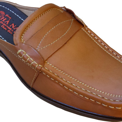 Dép Bít Mũi Nam Da Bò Thật HÀ NAM Cao Cấp GSB2032