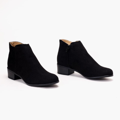 Giày boots nữ da lộn 4P PABNO PN11032