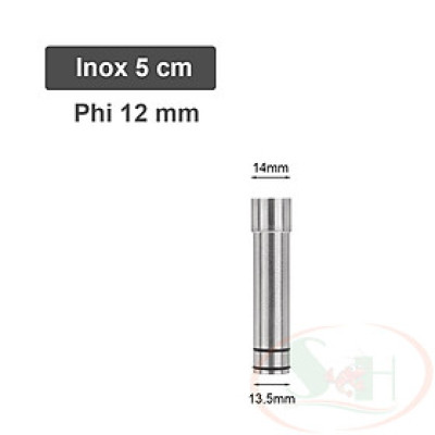 Thanh nối dài ống in out 12 / 16 mm extendable pipe dây lọc thùng bể cá tép thủy sinh