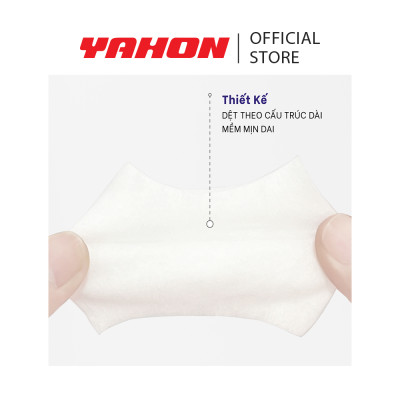 Hộp Bông Tẩy Trang POP-PUF 6*8cm, 50 Miếng/Hộp