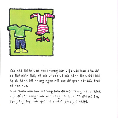 Cuốn Sách Lớn Rực Rỡ Về - Nhà Thiên Văn Học (Kèm Từ Vựng Song Ngữ)