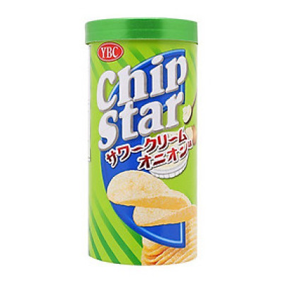 Combo 3 Khoai Tây Giòn Vị Hành Và Kem Chua - Chip Star YBC 50gx3