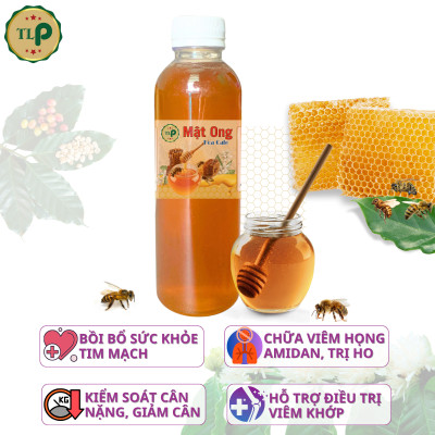 Mật Ong Hoa Cà Phê 990ml | Combo 3 Chai 330ml 100% Mật Ong Nguyên Chất TLP