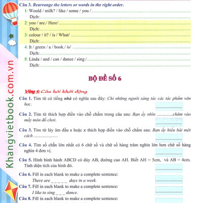 Em Muốn Thành Trạng Nguyên Nhỏ Tuổi (Lớp 4)