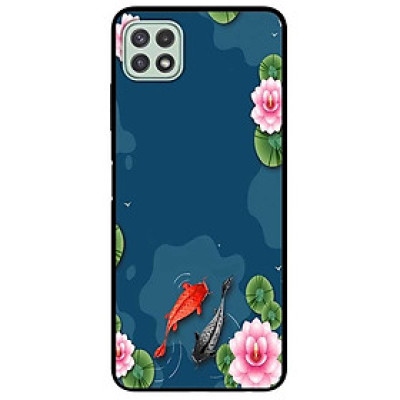 Ốp lưng dành cho Samsung A13 5G - A04s - A32 5G - A04 - A22 5G mẫu Cá Koi Đỏ Sen Hồng