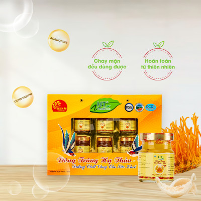 Đông Trùng Hạ Thảo Yến HT Thiên Ân - Hộp 6 Hũ