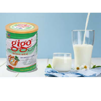 Sữa HỒNG SÂN GIGO 900g giúp tăng đề kháng,hỗ trợ tim mạch,tiểu đường,phục hồi sức khỏe cho người trưởng thành