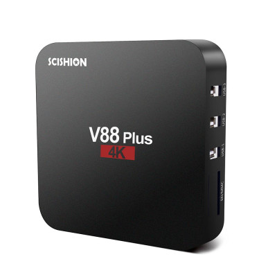 Hộp TV thông minh SCISHION V88 Plus Smart Android 8.1 TV Box RK3229 Quad Core 4K VP9 H.265 HDR10 2GB / 16GB 