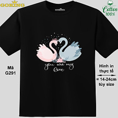 You are my love, mã G291. Áo thun siêu đẹp cho cả gia đình. Form unisex cho nam nữ, trẻ em, bé trai gái. Quà tặng ý nghĩa