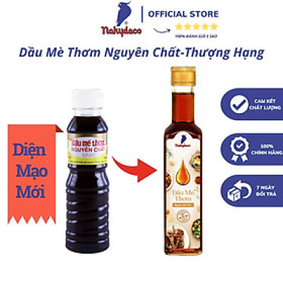 Dầu Mè Thơm Nakydaco chai thủy tinh sang trọng 250ml