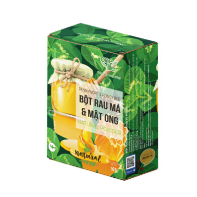 Bột Mật Ong Rau Má Tự Nhiên OneLife (Hộp 50gr)