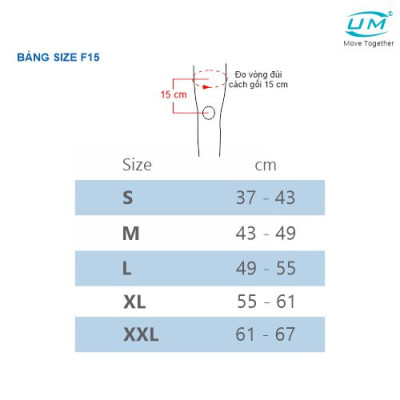 Bó gối thể thao 3D Red United Medicare (F-15) (cặp)