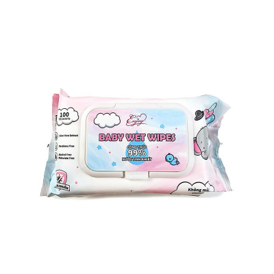 [MUA 8 TẶNG 1] COMBO 2 Khăn ướt ENJOY 100 tờ không mùi mềm mịn, dưỡng ẩm, tiện dụng an toàn cho bé