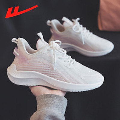 Giày thể thao nữ, giày chạy bộ đế êm nhẹ, thoáng khí đế cao su đúc, chống trơn trượt hạn chế mòn  – GNU2084