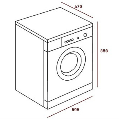 [ Giao Toàn Quốc ] Máy giặt TEKA TKX3 1260 - Hàng Chính Hãng