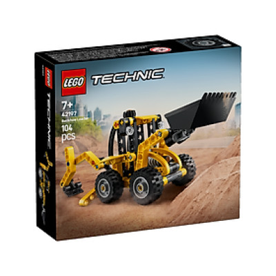 Đồ Chơi Xe Máy Đào Và Máy Xúc Kết Hợp LEGO TECHNIC 42197 (104 chi tiết)