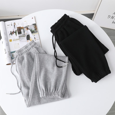 Quần nam,quần nỉ nam ống bó chun 2 màu Q03