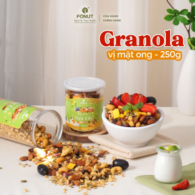 NGŨ CỐC DINH DƯỠNG GRANOLA ( hũ 500gr )